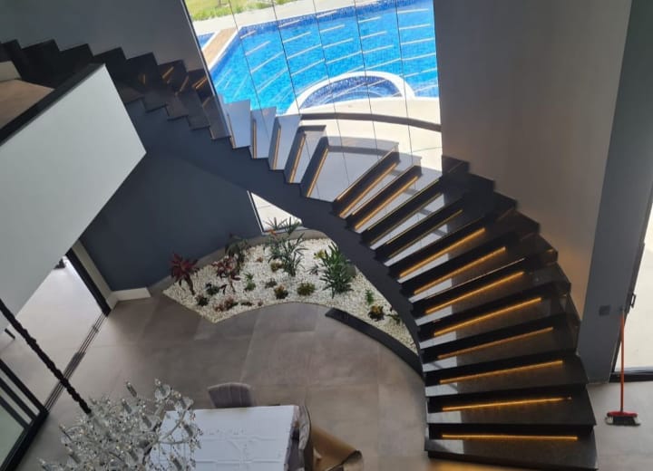 Monumental LED Stairs